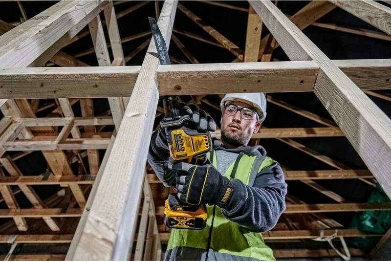 Vegël elektrike DeWALT DCS369N-XJ, brushless, 2800 spm, 9 cm, e zezë/verdhe