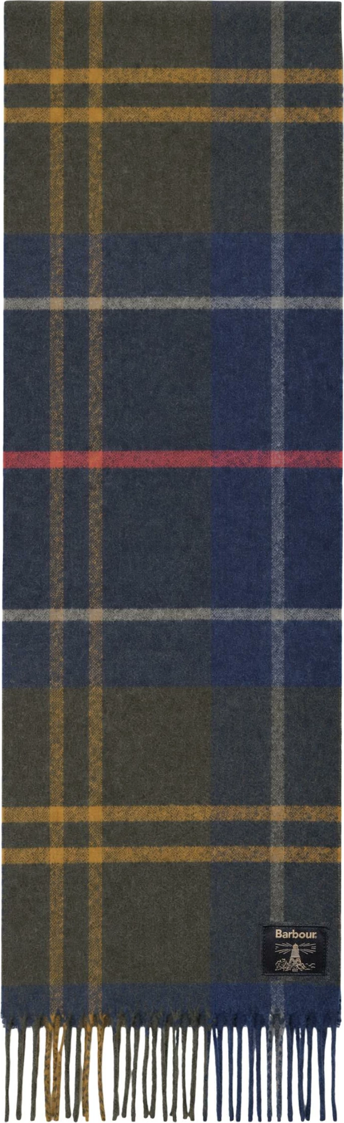 Shall për meshkuj Barbour Yorklane Tartan 262MUSC0403, i gjelbër