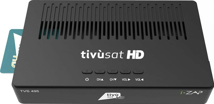 Dekoder satelitor I-ZAP TVS495, HD, i zi