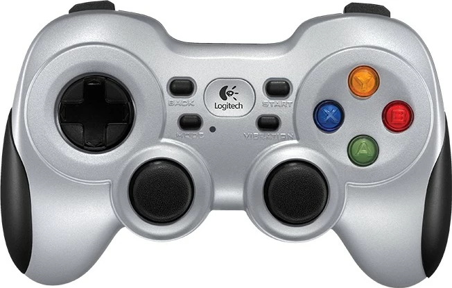 Gamepad Logitech F710 wireless, PC, gri/zi