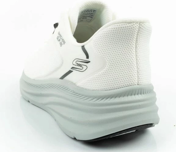 Atlete meshkuj Skechers Bobs Skillz Slip-Ins, të bardha