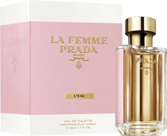 Eau De Toilette Prada La Femme L'Eau, 50 ml 
