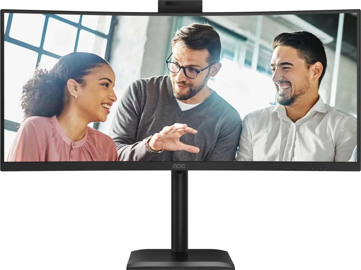 Monitor AOC CU34E4CW, 34 inç, UWQHD, 120Hz, VA, i zi
