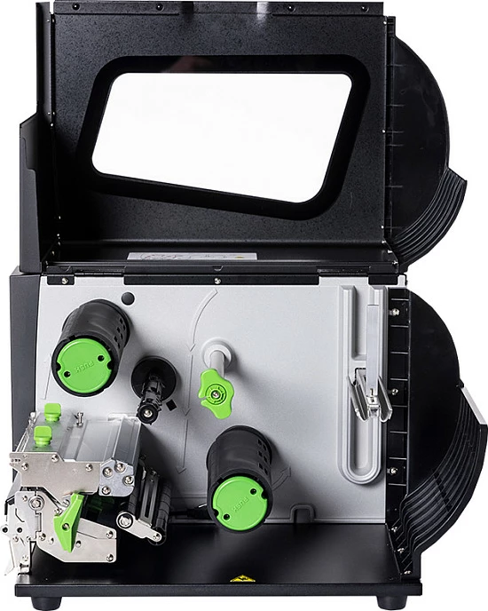 Printer etiketash Brother TJ-6521TN, 6", 203 x 300 DPI, termal/transfer termik, Wi‑Fi/Bluetooth/Ethernet, e zezë