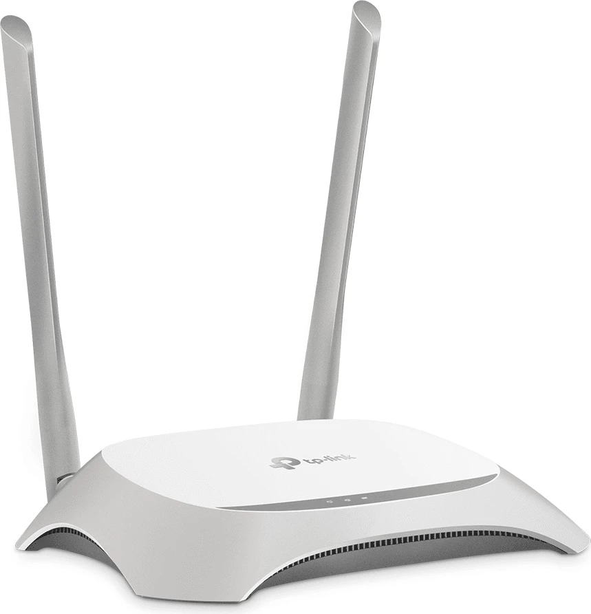 Router TP-LINK TL-WR840N me dy antena, e bardhë