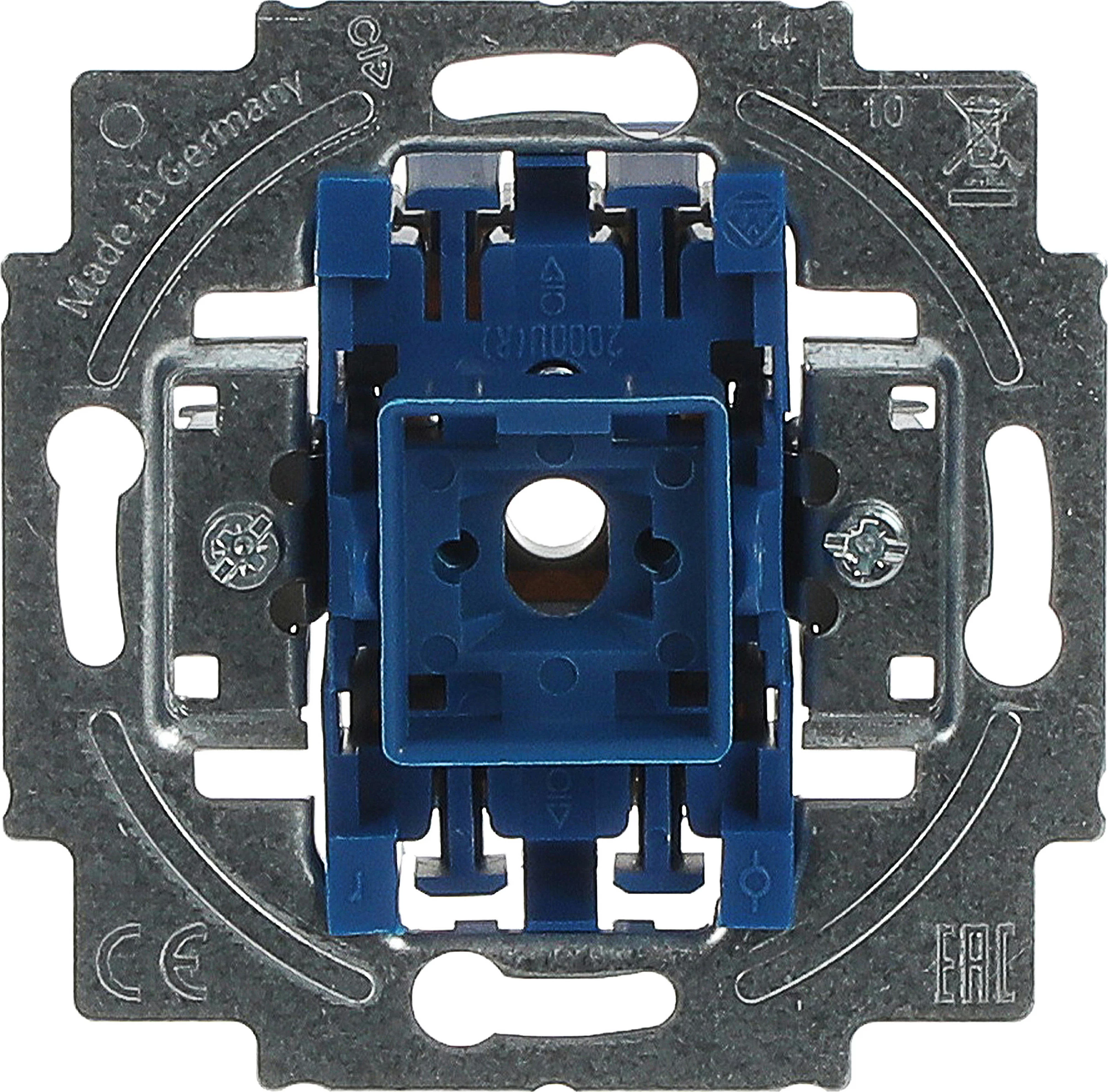 Mekanizëm ndërprerësi Busch-Jaeger 2CKA001413A0475, IP20, blu