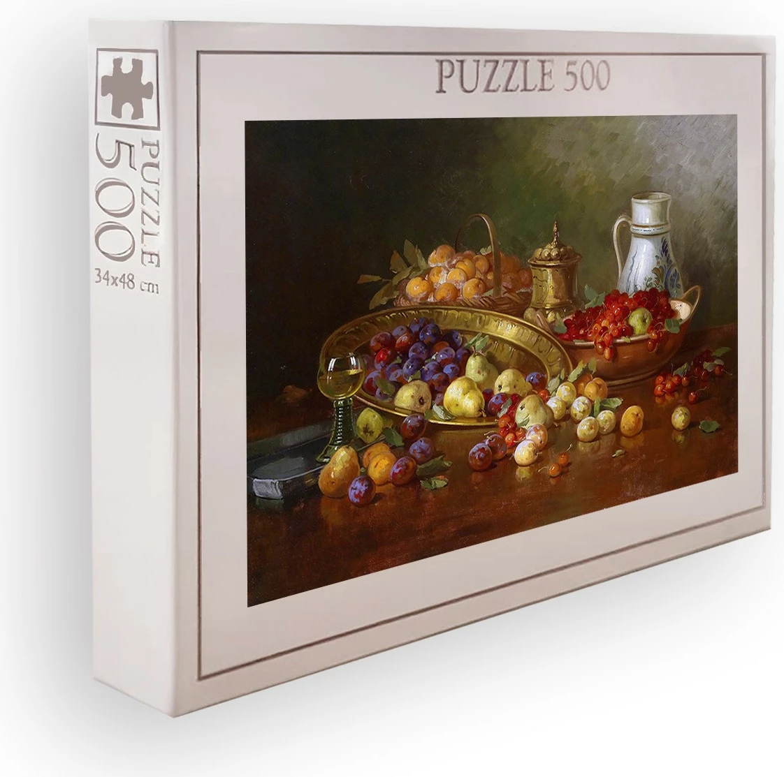 Puzzle 500 copë, Evila Originals, shumëngjyrësh, PZL_018_500