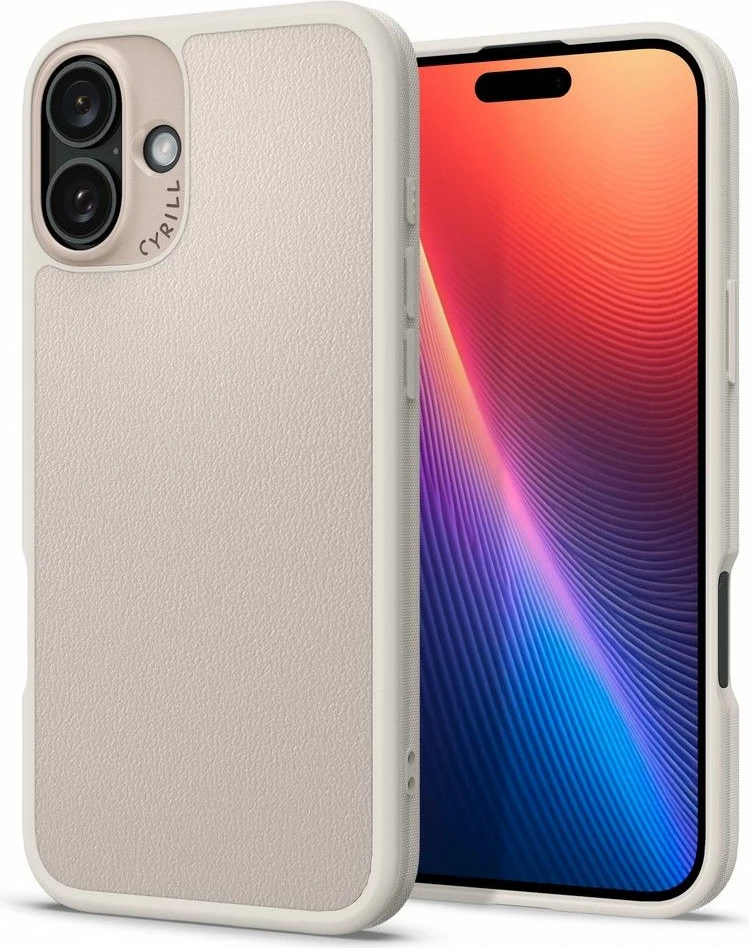 Mbështjellës Spigen Cyrill Kajuk Mag për iPhone 16, Bezhe