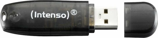 USB flesh INTENSO Rainbow Line 16GB USB 2.0, e zezë
