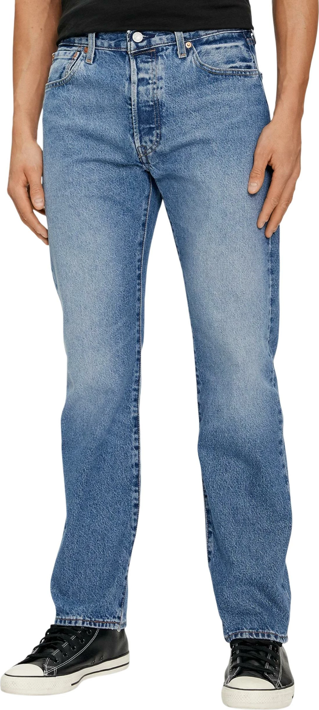 Xhinse për meshkuj Levi's 501 00501-3504, denim të kaltër