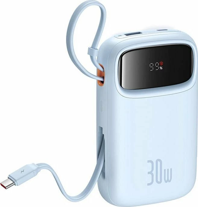 Powerbank Baseus QPow 2 10000mAh 30W, blu