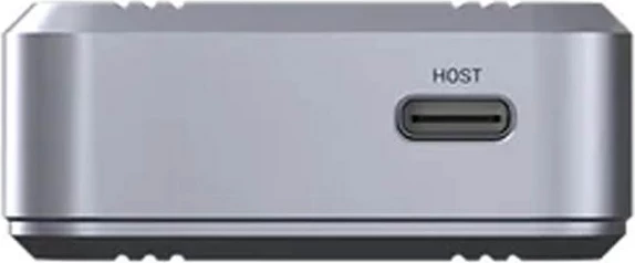Kasë UNITEK S1242AGY01-EU për SSD M.2 NVMe, USB4 40Gbps, me ftohje, Argjend