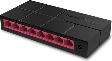 Switch Mercusys, 8 porte, 10/100/1000 MB/s, i zi
