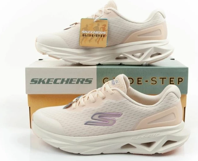 Atlete femra Skechers Glide-Step Vortex, ecru