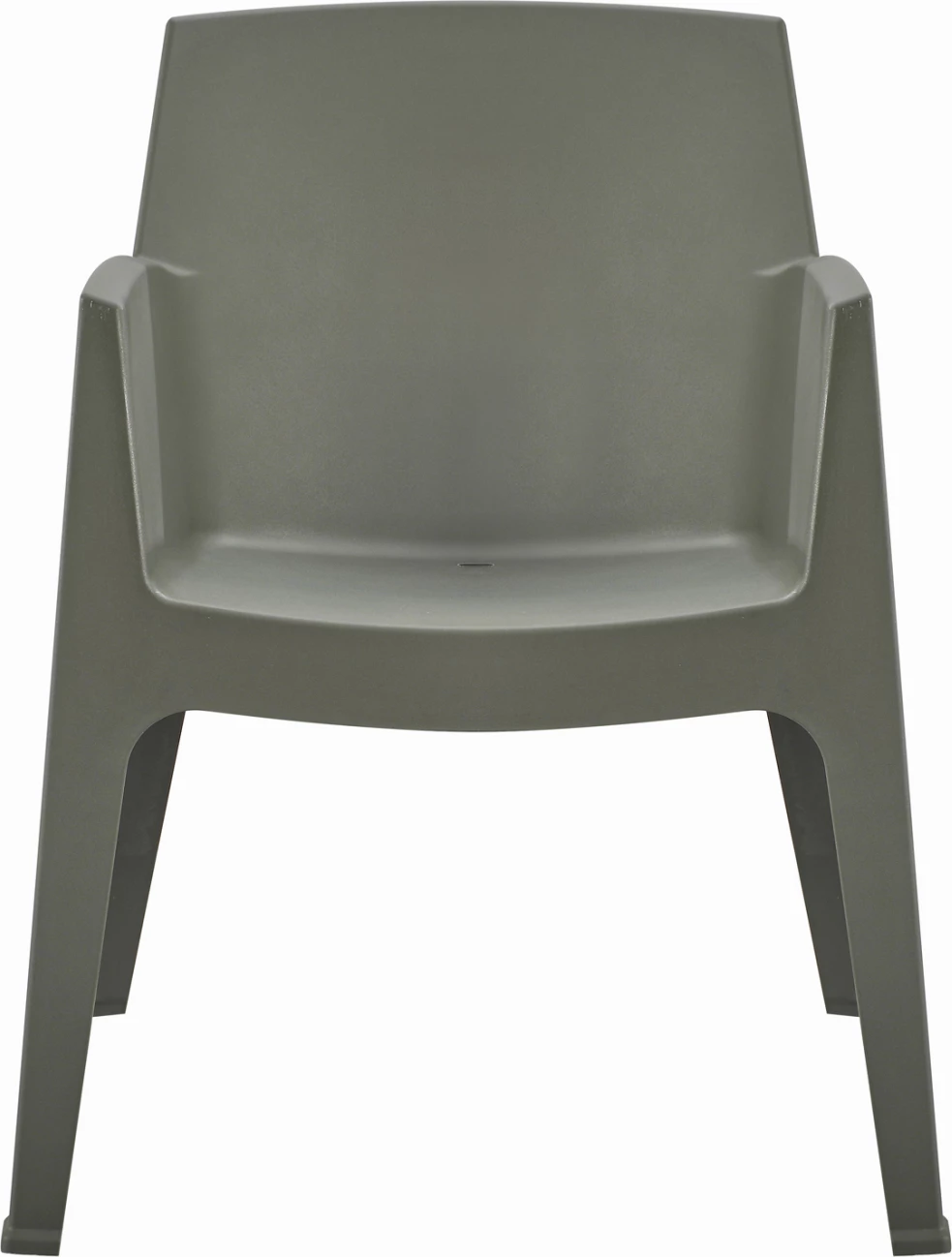 Karrige me krahë polipropileni SLEEK, ngjyrë ulliri e errët, FH6370.05, 57x56x82.5cm 6