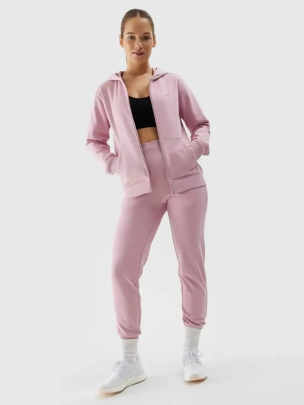 Pantallona sportive për femra 4F, të kuqe