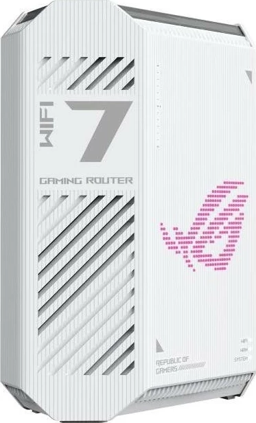 Router ASUS ROG Strix GS-BE7200, WiFi 7, dual-band, i bardhë