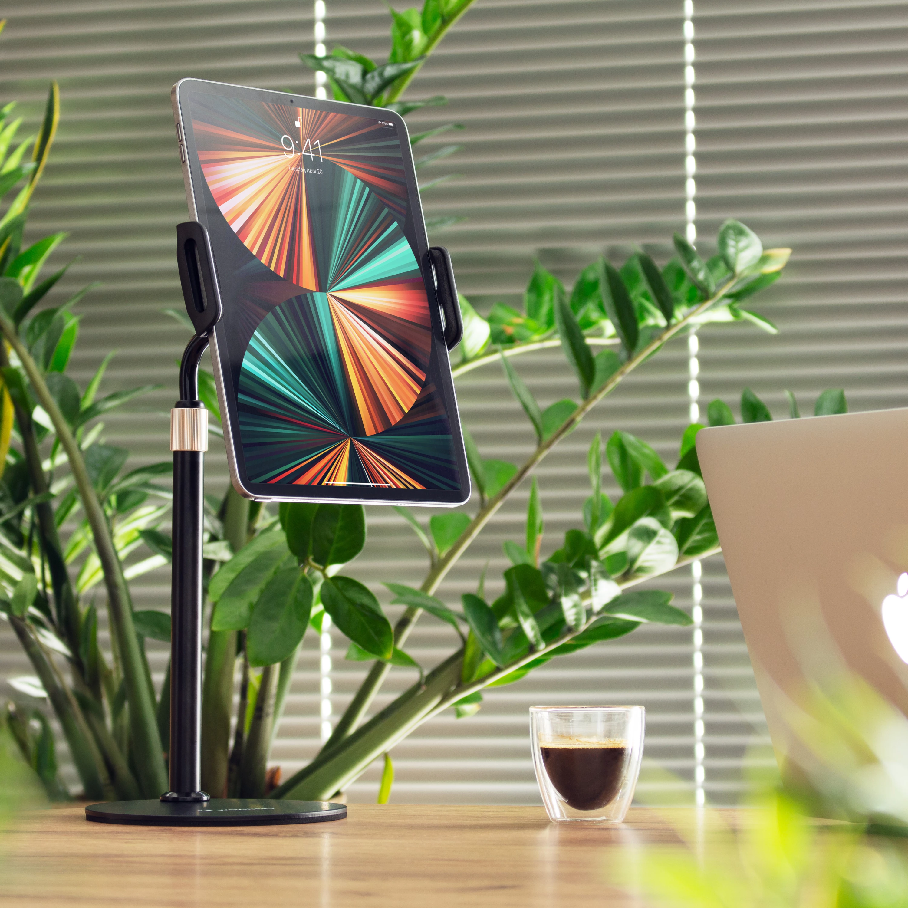 Mbajtës tavoline për tabletë dhe celular Wozinsky WTHBK4, i zi