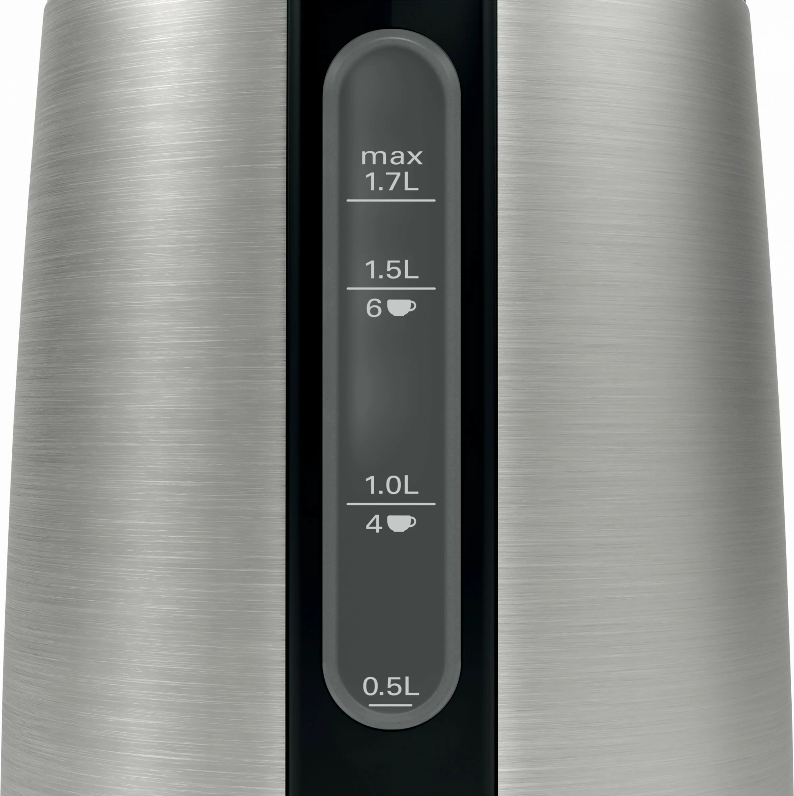 Çajnik Bosch TWK3P420, 1.7 L, 2400 W, Inox, E zezë