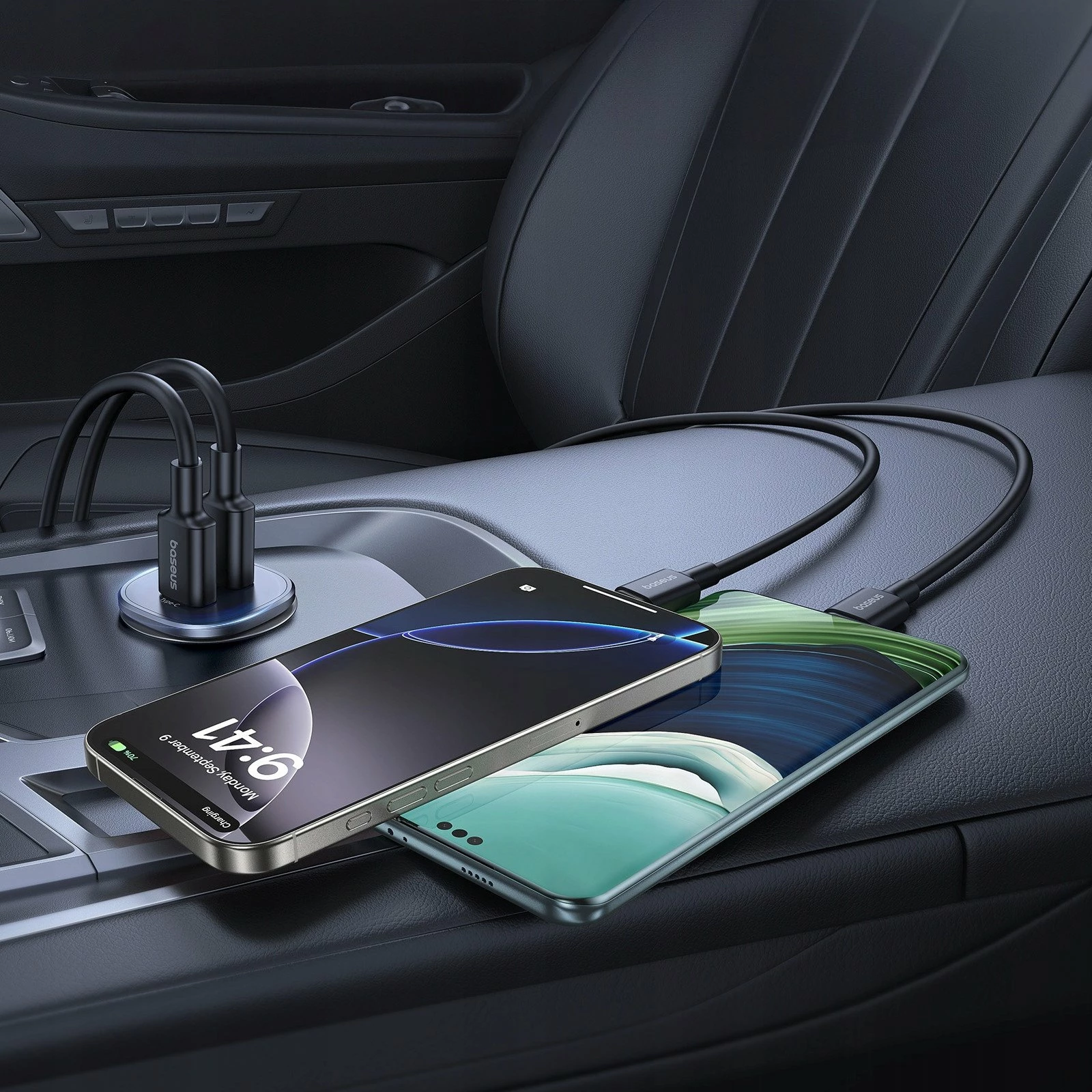 Karikues veture Baseus GoTrip C+U 30W 1x USB-A 1x USB-C 3.5A, i zi