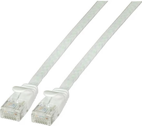 Kabllo rrjeti EFB Elektronik K8107WS, Cat6a, 0.5m, RJ45-RJ45, e bardhë