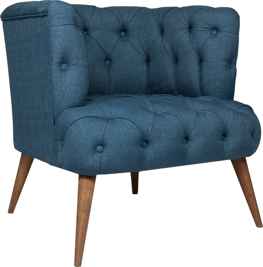 Karrige Wing Atelier del Sofa, West Monroe, ngjyrë blu nate