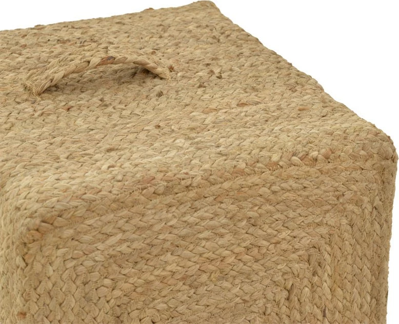 Karrige për bar Tresa, natyrale, 100% jute, 40x40x40 cm