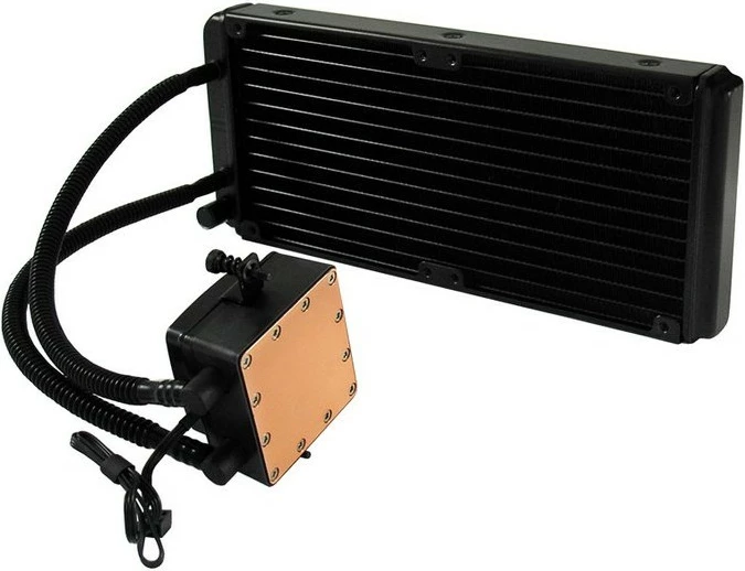 Ftohës me lëng all-in-one LC-Power LC-CC-240-LICO, 240mm, i zi