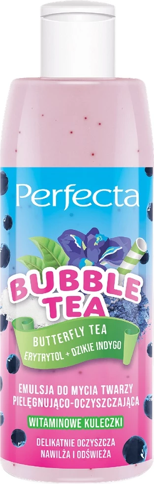 Emulsion për pastrim fytyre Perfecta Bubble Tea për femra, 300ml