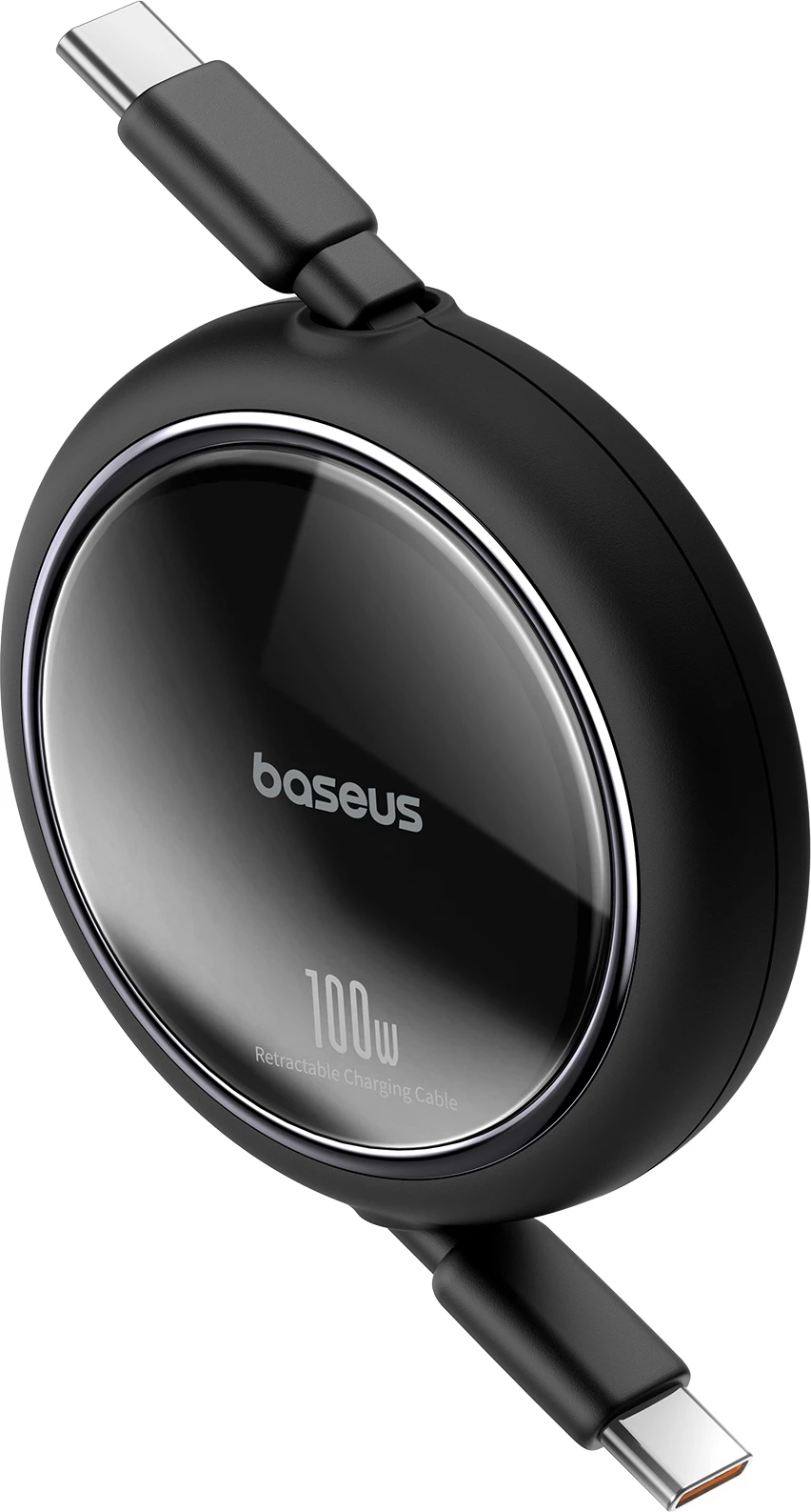 Kabllo USB-C në USB-C Baseus Free2Draw Mini 100W, 1m, e zezë