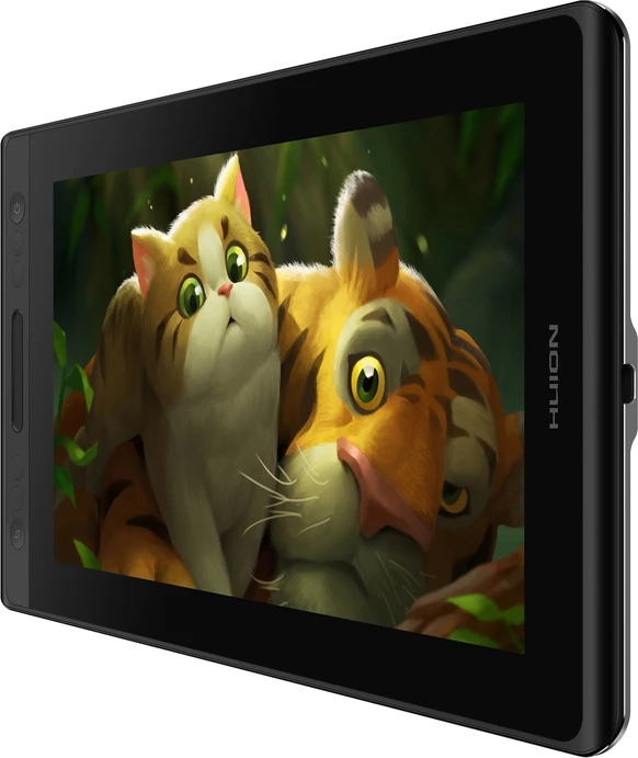 Tablet grafik me ekran, Huion Kamvas Pro 13 GT133, 13.3" FHD 1920x1080 IPS, 120% sRGB, 8192 nivele presioni, stilolaps PW507 me tilt