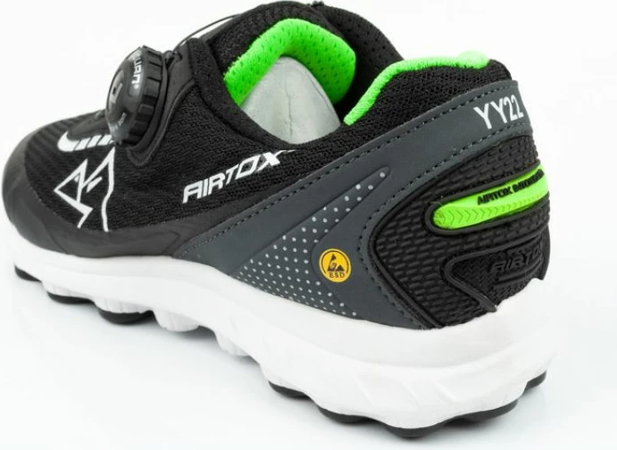 Këpucë trekking për meshkuj dhe femra Airtox Safety Powerbreeze YY220CA, të zeza [Madhësia: 38]