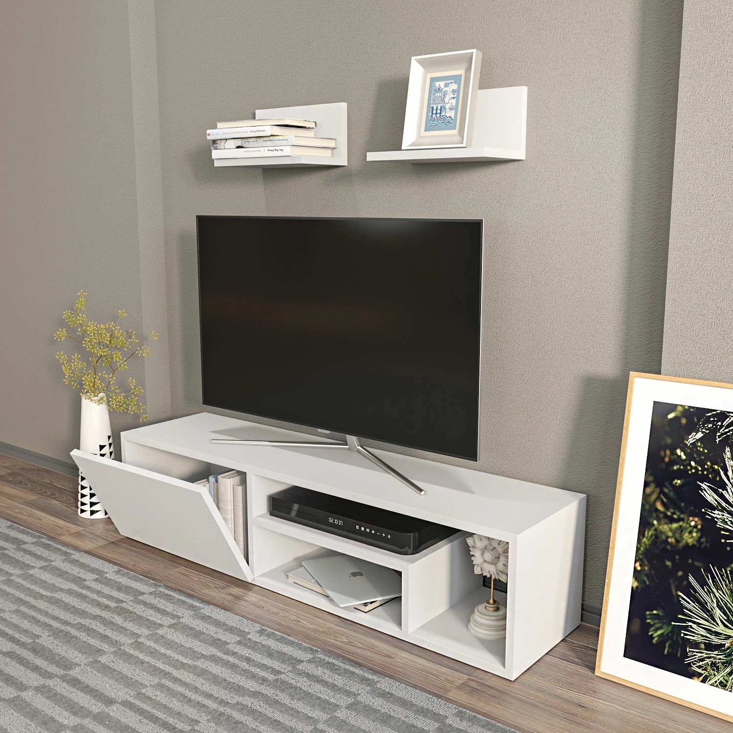 Kënd TV Hanah Home, Zeplin, ngjyrë e bardhë