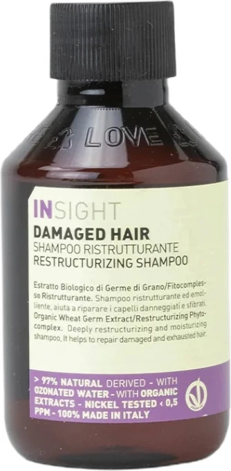 Shampon për flokë të dëmtuara INSIGHT për femra 100ml