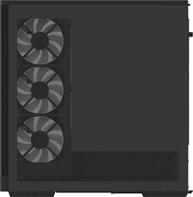 Kasë Aerocool P500A ACCS-P500A-001 Midi Tower, tempered glass, RGB, e zezë