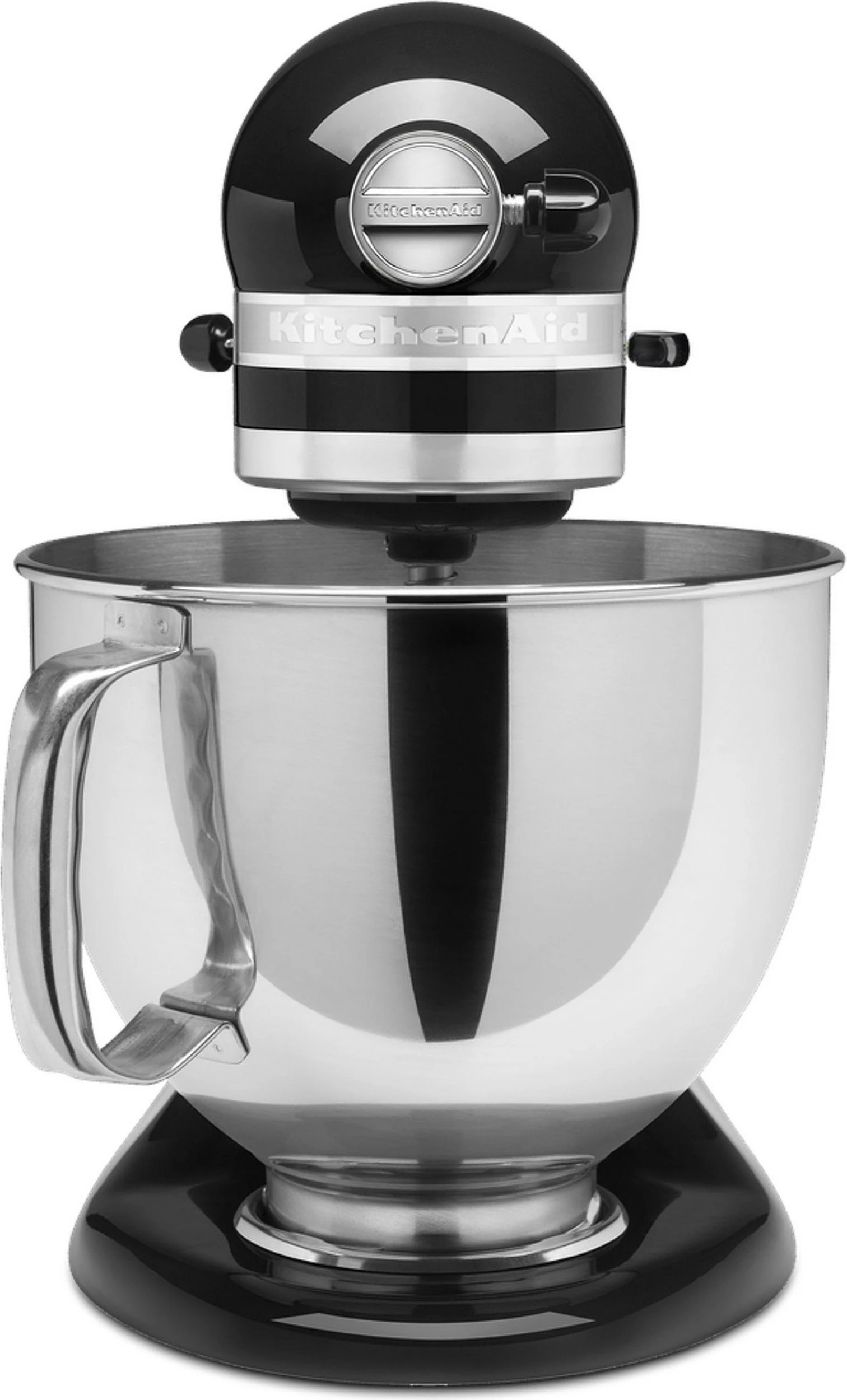 Mikser me qëndrim KitchenAid Artisan, tas inox 4.8L, 300W, 10 shpejtësi, Onyx Black
