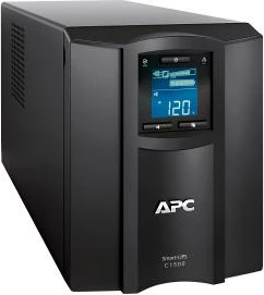 UPS APC Smart-UPS SMC1500IC, SmartConnect, USB, ekran LCD, kohë rezervë 4–9 min, e zezë