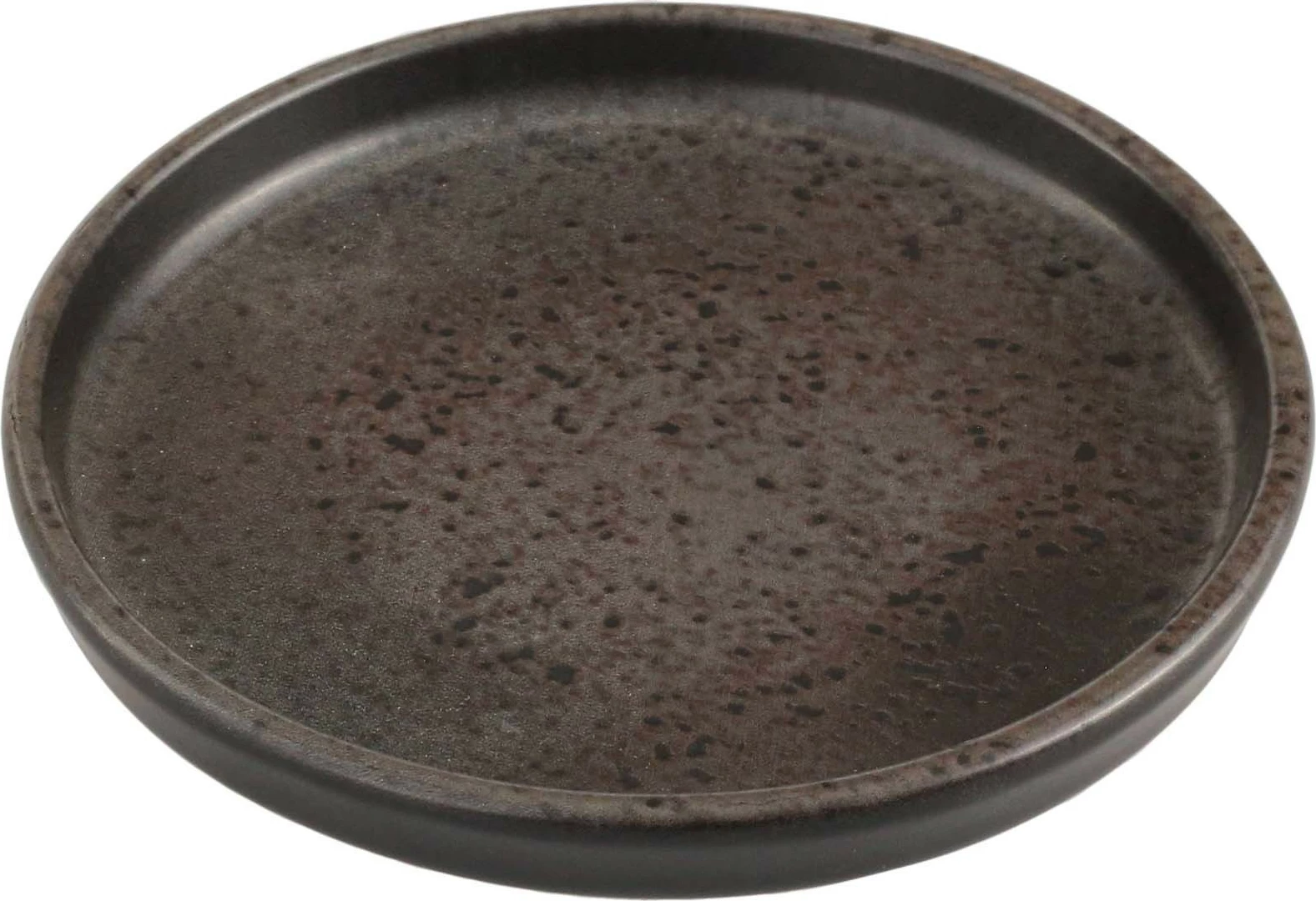 Pjatë guri Porland Ironstone Signature/Genesis Ø270 mm, e zezë, set 6 copë