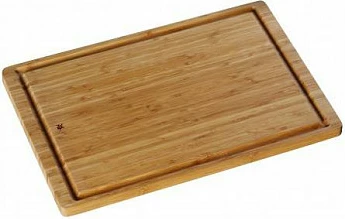 Dërrasë prerjeje WMF 18.8688.9990, bambu, 300x450 mm, me kanal lëngjesh, bambu