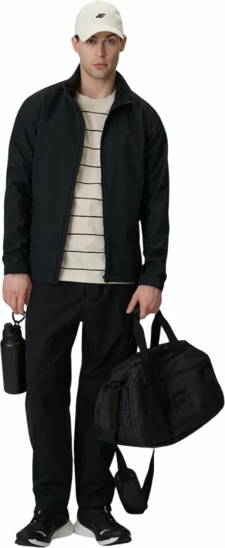 Jakne softshell për meshkuj 4F M548, e zezë