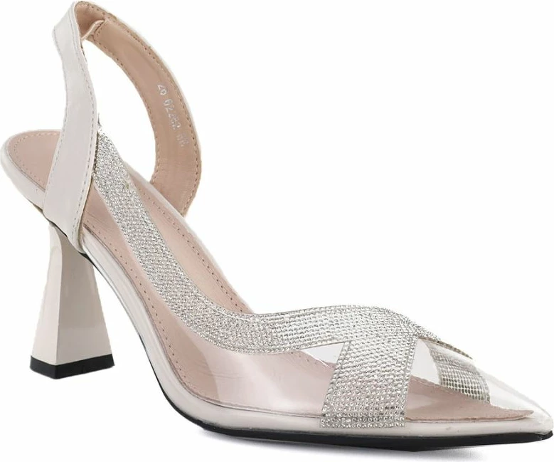 Këpucë pumps për femra Vinceza 66282, bezhë [Madhësia: 37]