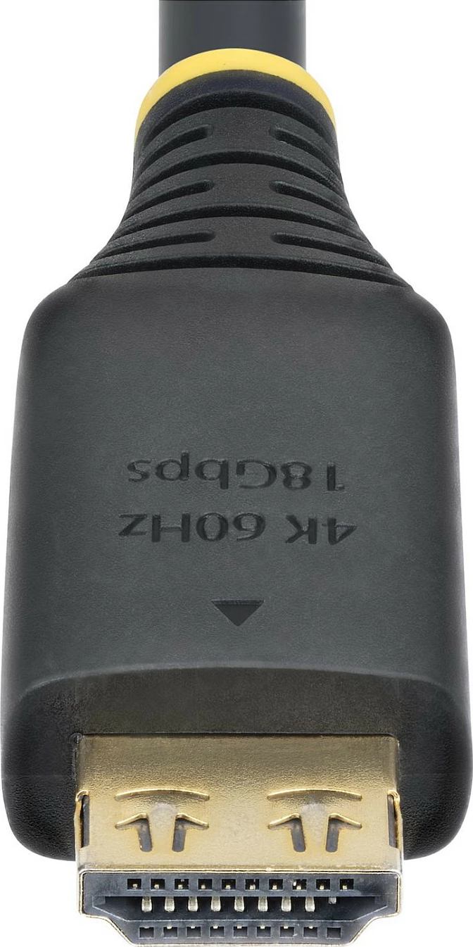 Kabllo HDMI StarTech High Speed 5m, 4K 60Hz, 18Gbps, HDR10, ARC, e zezë