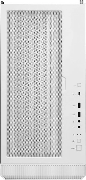 Kasë MSI MPG VELOX 100R, Midi Tower ATX, 4x 120mm ARGB, USB-C, e bardhë