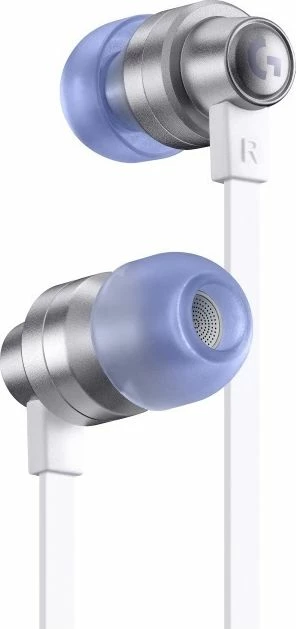 Kufje Logitech G333 (981-000930) me kabllo, 3.5mm + adapter USB-C, in-ear, të bardha