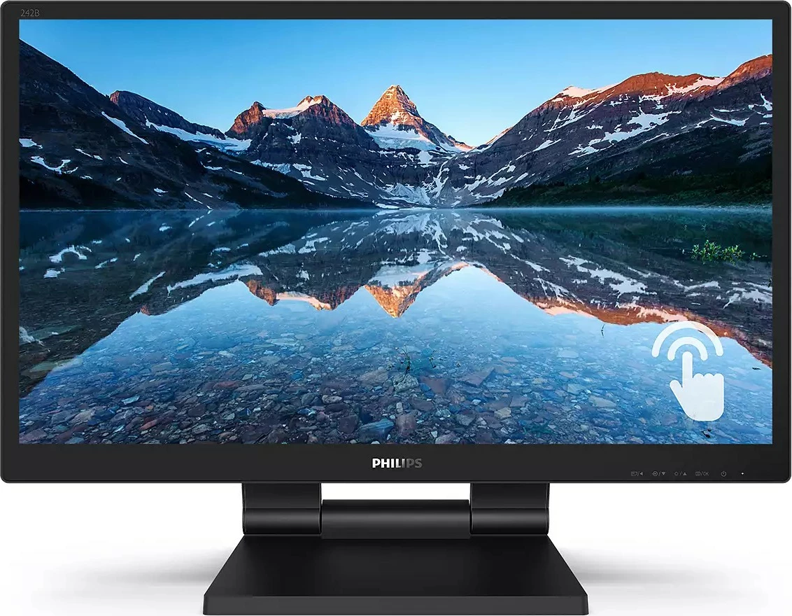 Monitor Philips 242B9T, 23.8 inç, Full HD, SmoothTouch, i zi