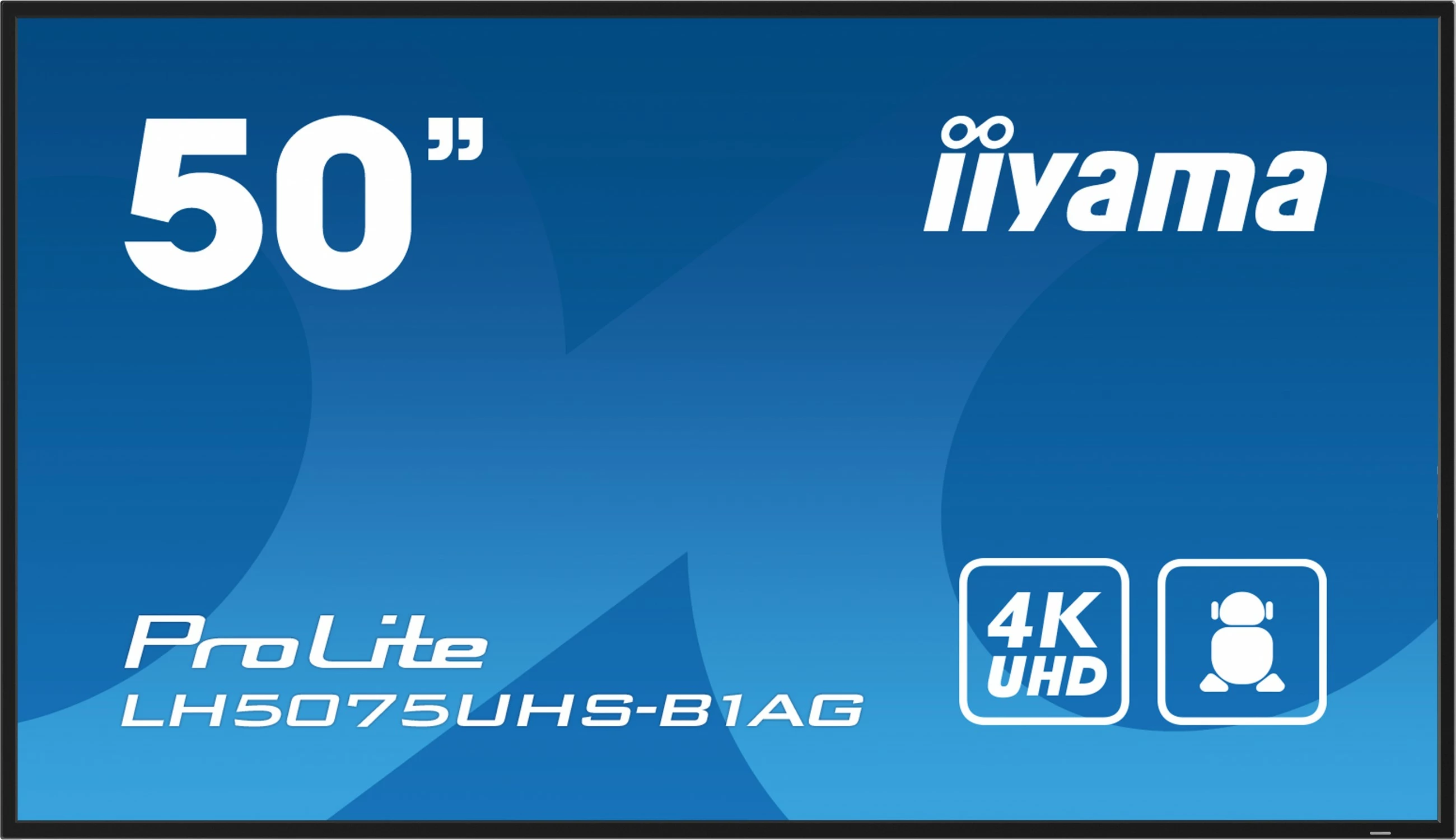 Panel digjital iiyama LH5075UHS-B1AG, 49.5", 4K UHD, Wi-Fi