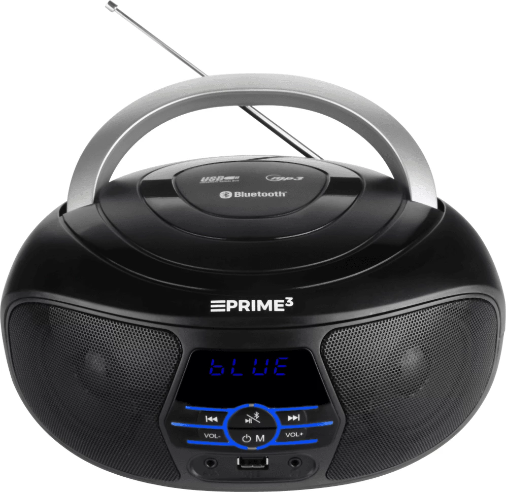 Radio Boombox Portative Bluetooth me FM dhe MP3/WAV/FLAC PRIME3 ABB11BT
