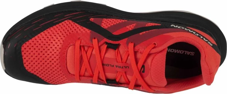 Atlete për meshkuj Salomon, të zeza dhe të kuqe