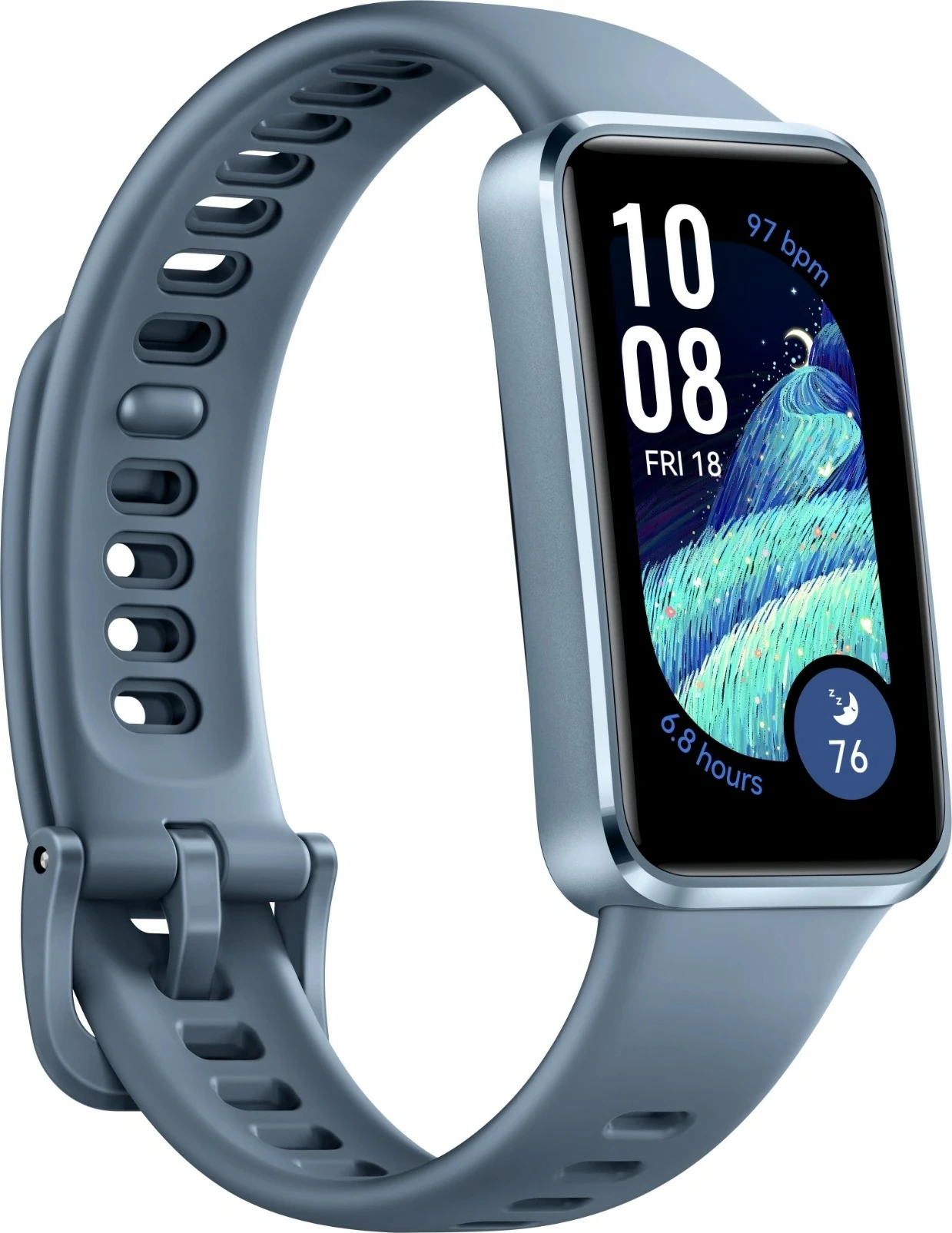 Byzylyk aktiviteti HUAWEI Band 10, 1.47" AMOLED, 14 ditë bateri, Bluetooth 5.0, kaltër