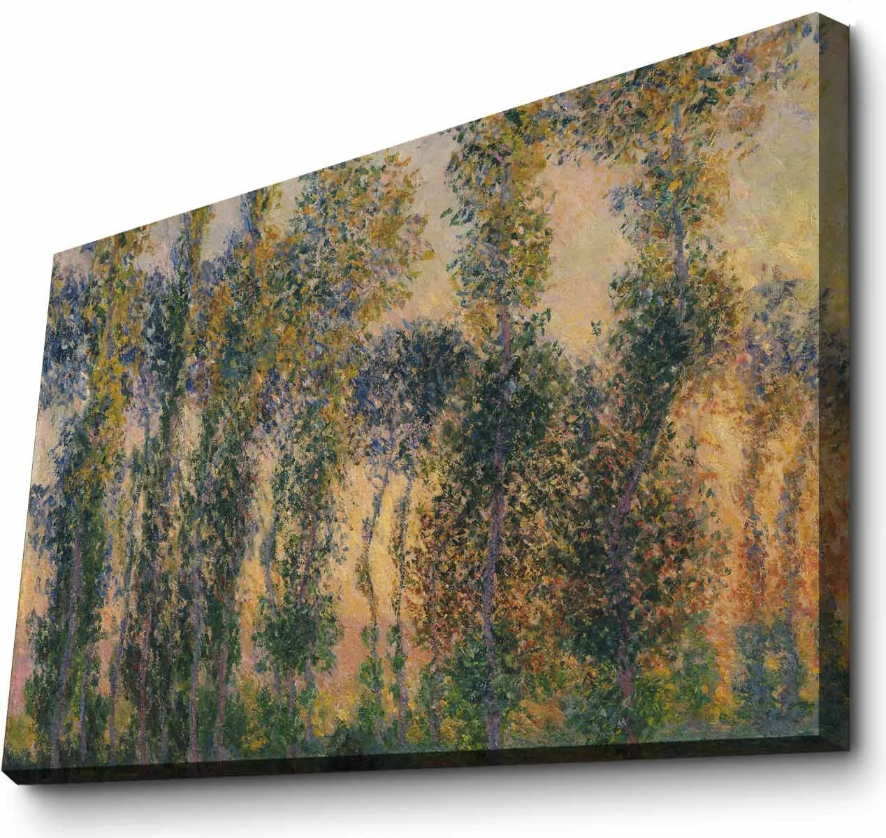 Pikturë dekorative në kanavacë, shumëngjyrëshe, Monet, 45x70cm